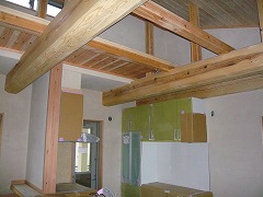 木の家の施工例
